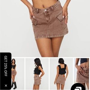 Cargo skirt used 3 times